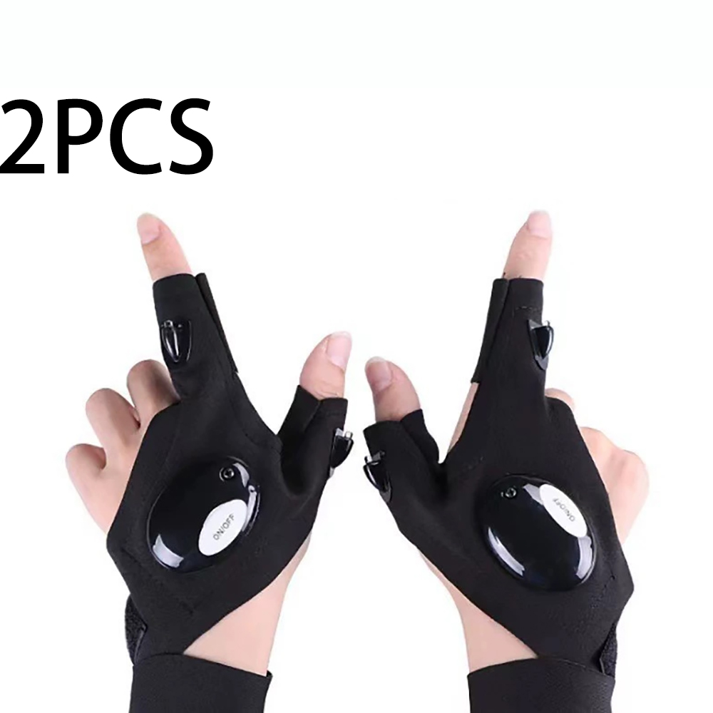 Fishing Gloves - Men's LED Gloves – Light-Up Fishing