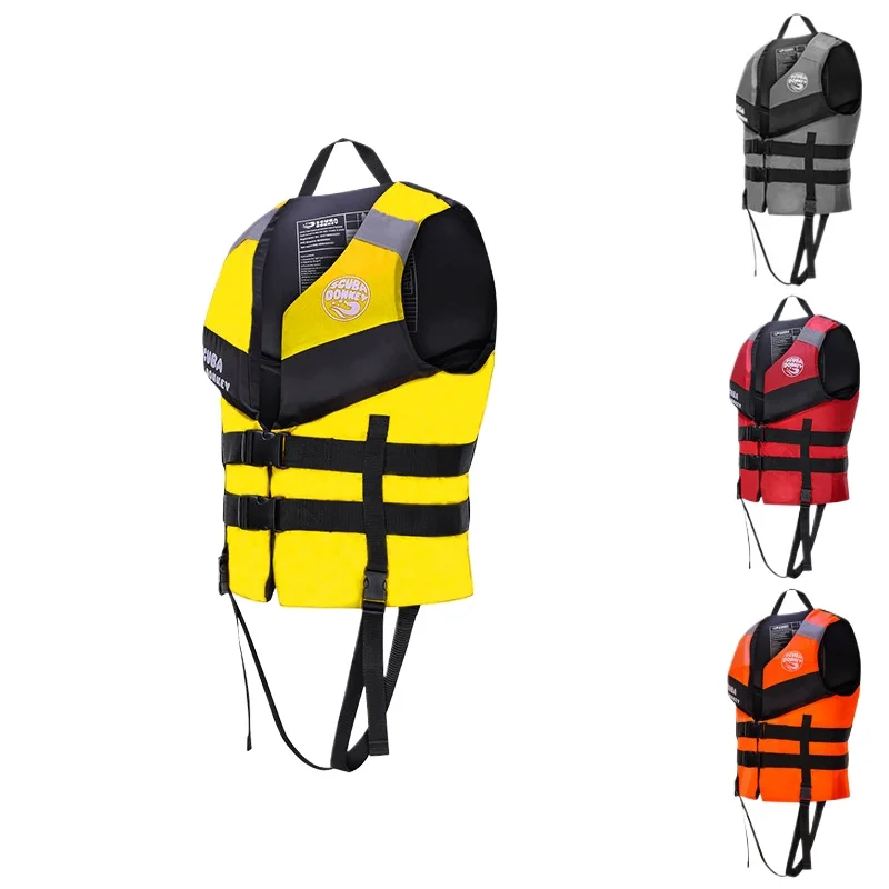 Family Vest Swimming Rafting F - Fishing Jacket Waterproof 评论和价格